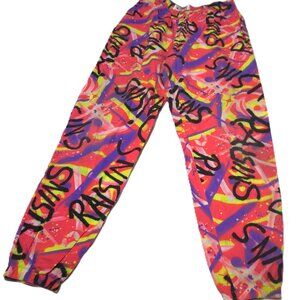 Vintage Men's C-Ya in California 100% Cotton Graffiti Joggers XL